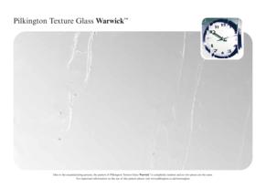 Warwick Glass Pattern